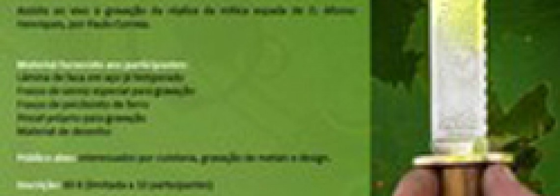 Workshop de Gravação em Metal