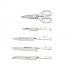 Conjunto de Cozinha ARCOS 4 Facas + Tesoura +Bloco