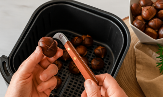 Como fazer Castanhas Assadas na Air  Fryer