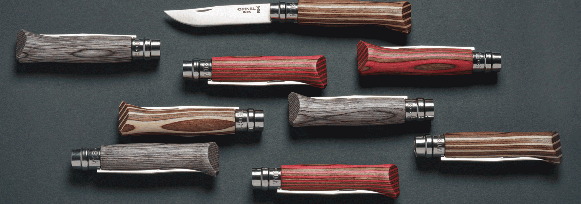 Descubra a Opinel Nº 8 Laminated Birch Collection