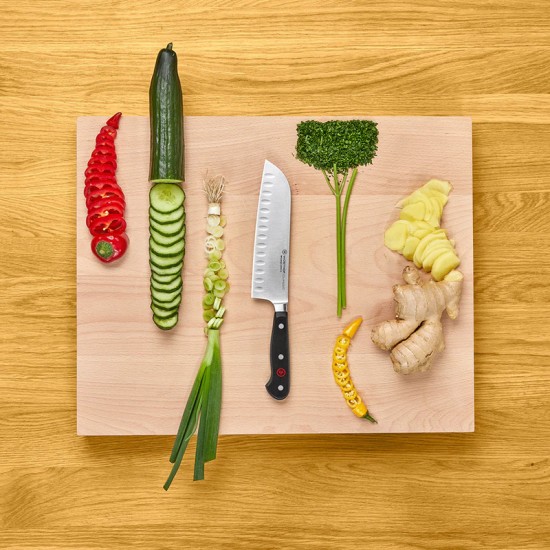Faca Santoku Wüsthof Classic c/ Alvéolos 