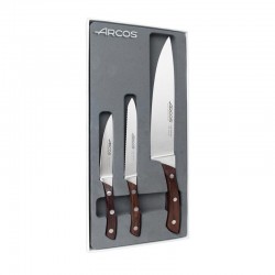 Conjunto de Cozinha 3 Facas ARCOS Natura