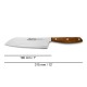 Faca Santoku 19cm ARCOS Nórdika