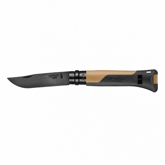 Opinel Nº8 Horizon - Mustard Black