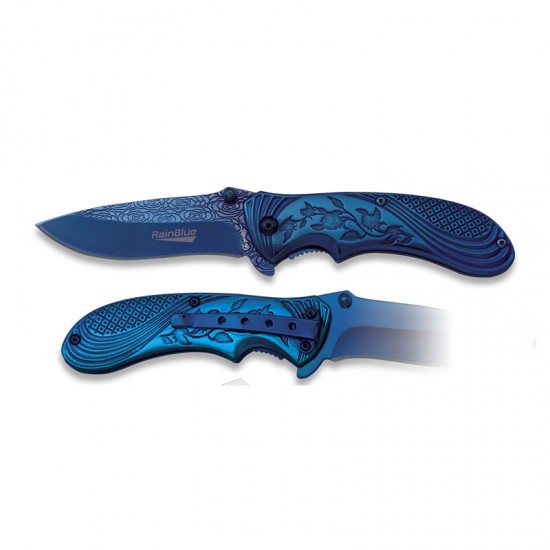Navalha Rainblue "Flowers"