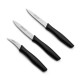 Conjunto de 3 Facas p/ Descascar ARCOS