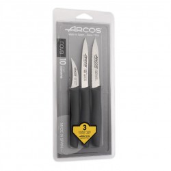 Conjunto de 3 Facas p/ Descascar ARCOS