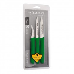 Conjunto de 3 Facas p/ Descascar ARCOS