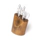 Conjunto de Cozinha ARCOS 4 Facas + Tesoura +Bloco