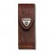 Victorinox Bolsa em Pele - Castanho Escuro 91mm 2-4
