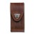 Victorinox Bolsa em Pele - Castanho Escuro 91mm 2-8