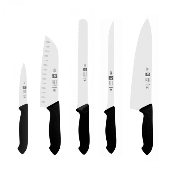 Kit de Facas Iniciante Cozinha - 5 peças