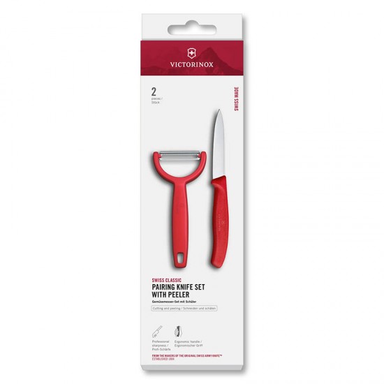 Conjunto Faca + Descascador Y – Victorinox