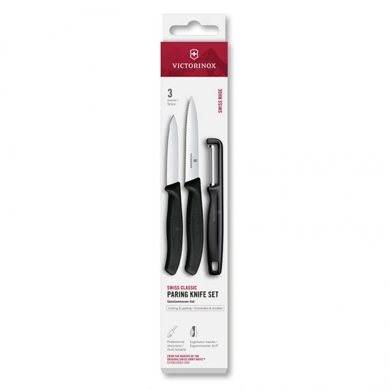 Conjunto Facas de Descascar + Descascador Victorinox