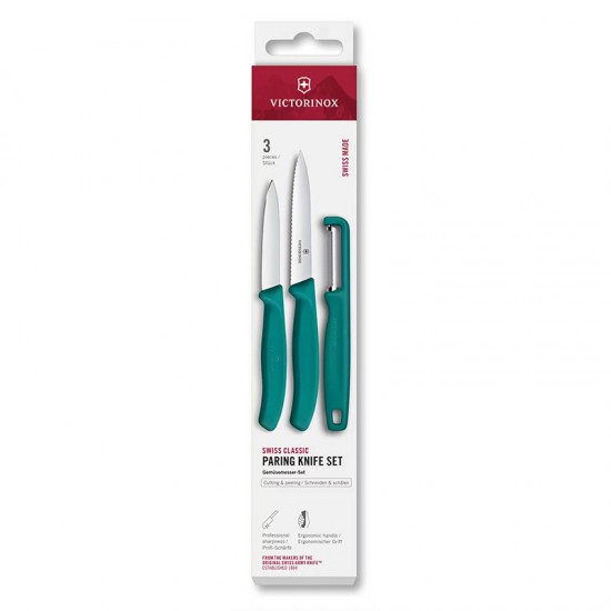 Conjunto Facas de Descascar + Descascador Victorinox