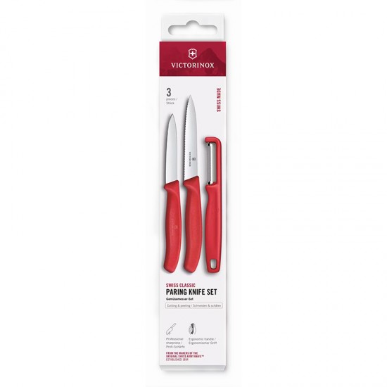 Conjunto Facas de Descascar + Descascador Victorinox