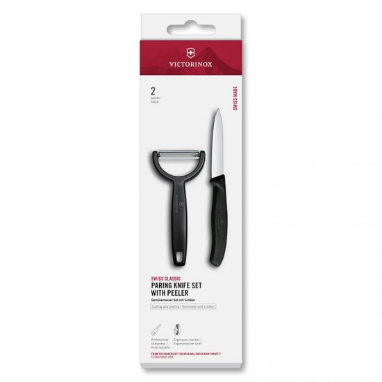Conjunto Faca + Descascador Y – Victorinox