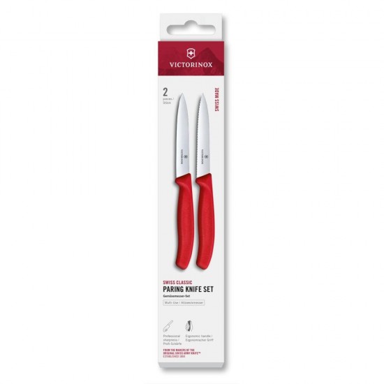 Conjunto de Facas p/ Legumes Swissclassic 10 cm