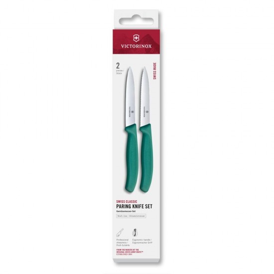 Conjunto de Facas p/ Legumes Swissclassic 10 cm