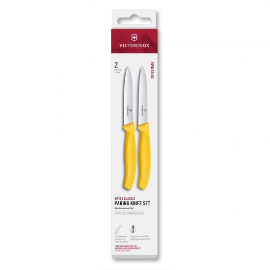 Conjunto de Facas p/ Legumes Swissclassic 10 cm
