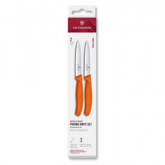 Conjunto de Facas p/ Legumes Swissclassic 10 cm