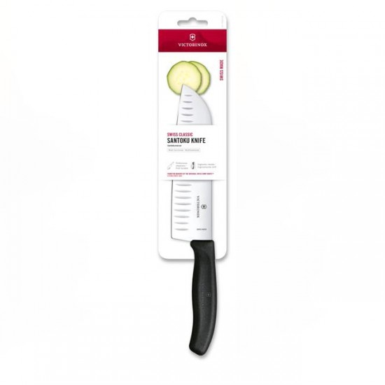Faca Santoku Swissclassic c/ alvéolos