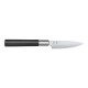 Faca p/ Descascar 10cm - KAI Wasabi Black