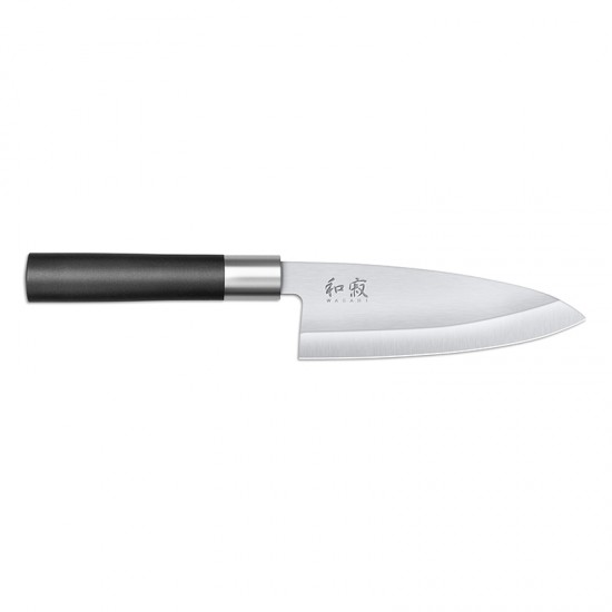 Faca Deba - KAI Wasabi Black