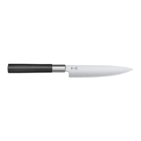 Faca de Cozinha Multiusos - KAI Wasabi Black