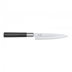 Faca Yanagiba 15cm - KAI Wasabi Black