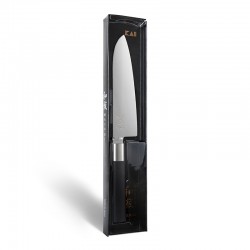 Faca Santoku - KAI Wasabi Black