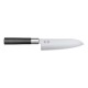 Faca Santoku - KAI Wasabi Black