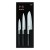 Conjunto KAI 3 Facas Wasabi Black Japonês