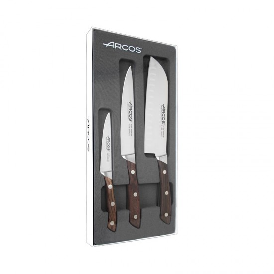 Conjunto de Cozinha Santoku ARCOS Natura