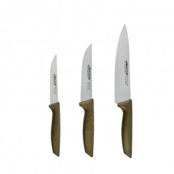 Conjunto de Cozinha Metalizado 3 Facas ARCOS