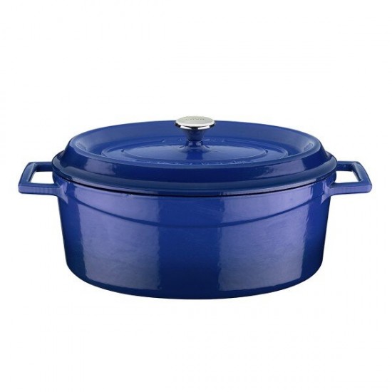Caçarola Oval Ferro Fundido Lava 21 X 27 cm