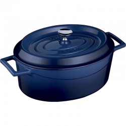 Caçarola Oval Ferro Fundido Lava 23 X 29 cm