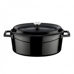 Caçarola Oval Ferro Fundido Lava 21 X 27 cm