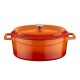 Caçarola Oval Ferro Fundido Lava 23 X 29 cm
