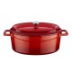 Caçarola Oval Ferro Fundido Lava 21 X 27 cm