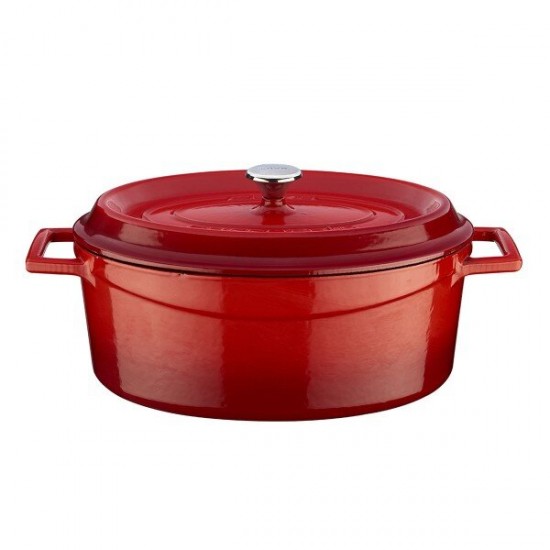 Caçarola Oval Ferro Fundido Lava 23 X 29 cm