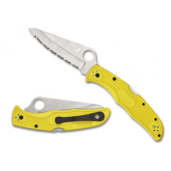 Spyderco Pacific Salt® 2 FRN Yellow