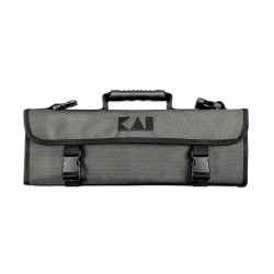 Conjunto KAI 5 Facas Wasabi Black Europeu + Estojo