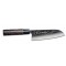 Faca Santoku - Tojiro Shippu Black Damasco