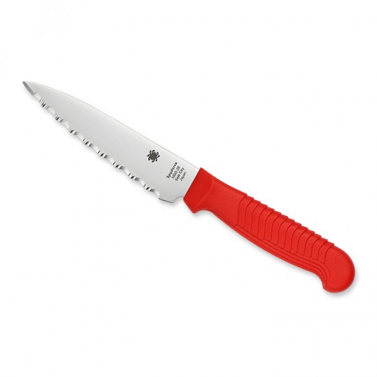 Faca de Cozinha Multiusos c/ Serrilha by Spyderco