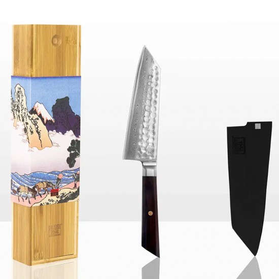 Faca Santoku 17 - KOTAI Damasco