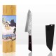 Faca Santoku 17 - KOTAI Damasco