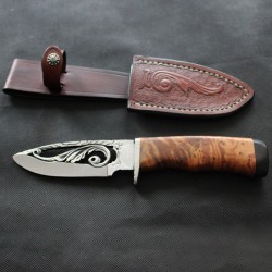Faca Artesanal "Acanthus Skinner"