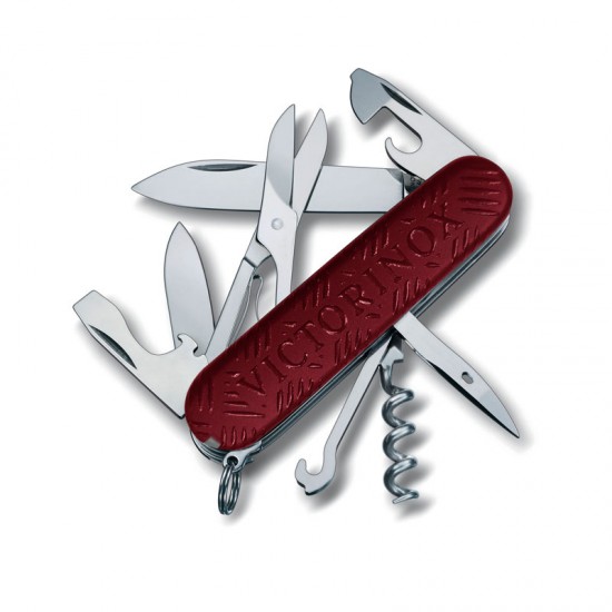 Victorinox Climber "3D Touch and Feel Red"