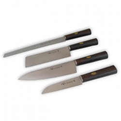 Ebony Prisma - Conjunto de facas para Chef